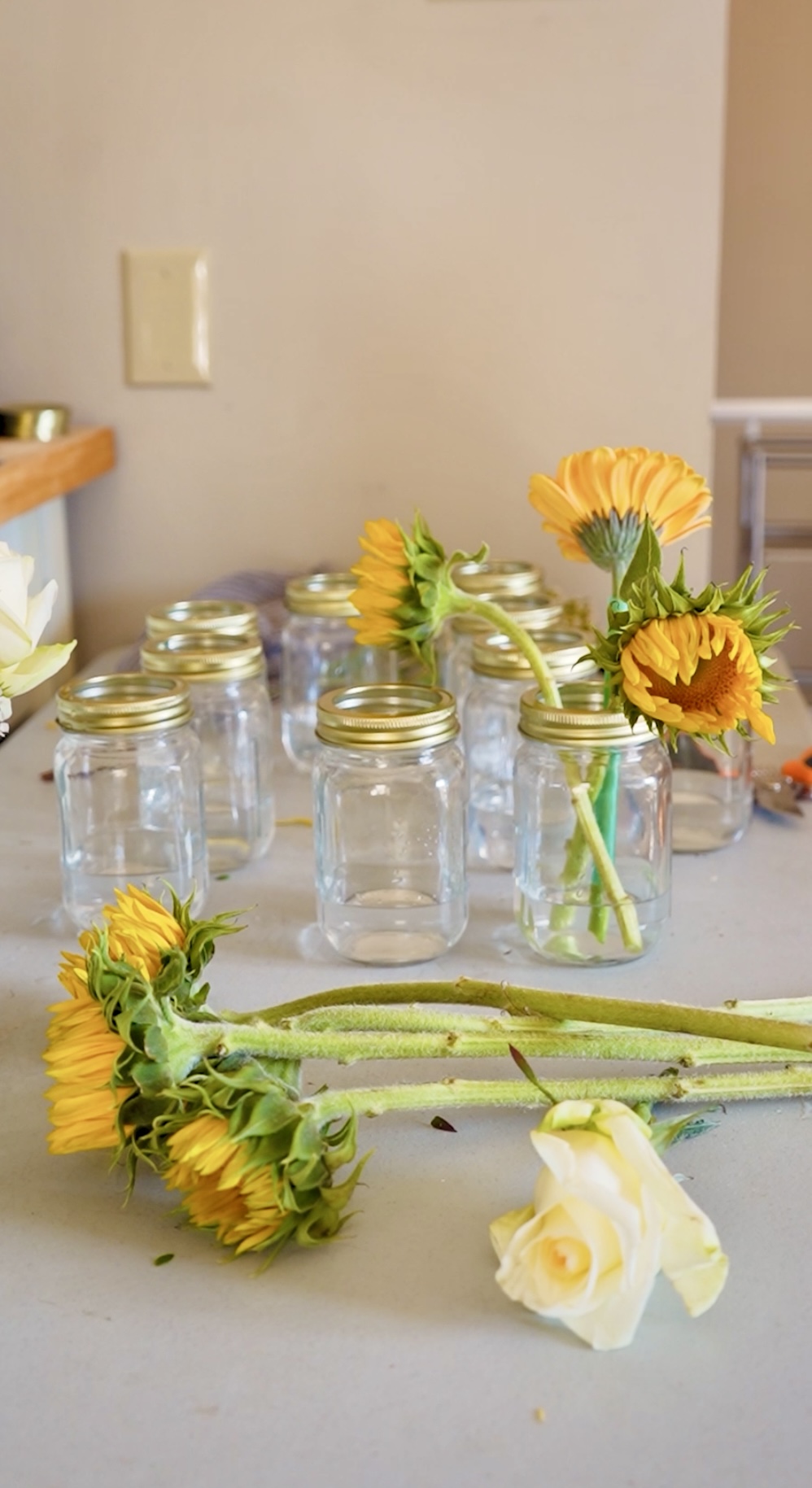 Pet-safe bouquet arrangement